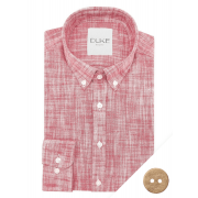 Hudson Red Linen Mini Button Down