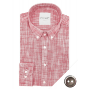 Hudson Red Linen Mini Button Down