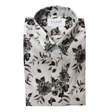 Monochrome Floral Print