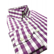 Smart Casual Gingham Check Weekend Wear